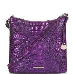 Best deal ???? BRAHMIN Melbourne Collection Katie Crossbody Bag Purple Potion ????