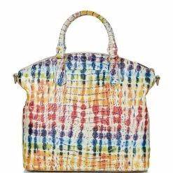 Flash Sale ???? BRAHMIN Melbourne Collection Large Duxbury Rainbow Print Satchel Bag Celebrate ???? -BRAHMIN Shop unnamed file 1002