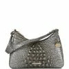 Cheapest ???? BRAHMIN Melbourne Collection Esme Crocodile-Embossed Leather Shoulder Bag Steel ???? -BRAHMIN Shop unnamed file 101
