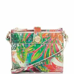 Promo ???? BRAHMIN Melbourne Collection Mina Utopia Print Crossbody Bag ❤️