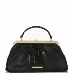 Best Pirce ???? BRAHMIN Harkness Collection Emmett Crossbody Bag Black ✨