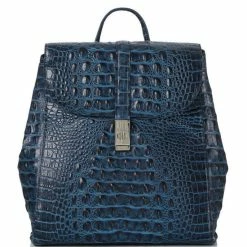Discount ???? BRAHMIN Tidewater Collection Sadie ???? Backpack Navy ⌛