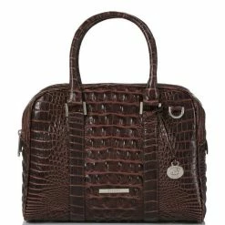 Coupon ???? BRAHMIN Melbourne Collection Marissa Satchel Bag Espresso ????