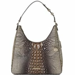 Promo ???? BRAHMIN Ombre Melbourne Collection Tabitha Shoulder Bag Espresso ????
