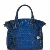 Cheapest ???? BRAHMIN Ombre Melbourne Collection Blue Viper Snake Print Leather Duxbury Satchel Bag ✨ -BRAHMIN Shop unnamed file 1066