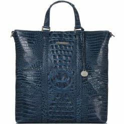 Deals ✨ BRAHMIN Tidewater Collection Lyle Tote Bag Navy ????
