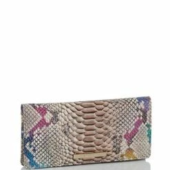 Wholesale ❤️ BRAHMIN Knightley Collection Ady Rainbow Animal Print Crocodile-Embossed Leather Wallet Multi ???? -BRAHMIN Shop unnamed file 1092