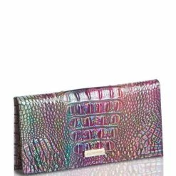 Best Pirce ❤️ BRAHMIN Mini Melbourne Collection Cordelia Checkbook Wallet Magical ✔️ -BRAHMIN Shop unnamed file 1096