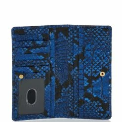 Wholesale ⌛ BRAHMIN Ombre Melbourne Collection Adelle Blue Viper Snake Print Leather Bifold Wallet ???? -BRAHMIN Shop unnamed file 1108