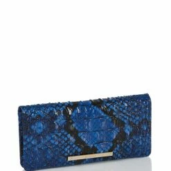 Wholesale ⌛ BRAHMIN Ombre Melbourne Collection Adelle Blue Viper Snake Print Leather Bifold Wallet ???? -BRAHMIN Shop unnamed file 1109