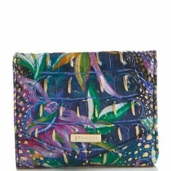 Best Sale ???? BRAHMIN Melbourne Collection Small Veronica Tri-Fold Wallet Visionary ✨