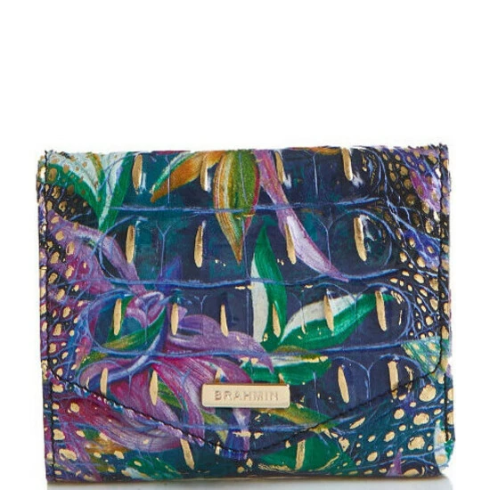 Best Sale ???? BRAHMIN Melbourne Collection Small Veronica Tri-Fold Wallet Visionary ✨ 3 Best Sale ???? BRAHMIN Melbourne Collection Small Veronica Tri-Fold Wallet Visionary ✨