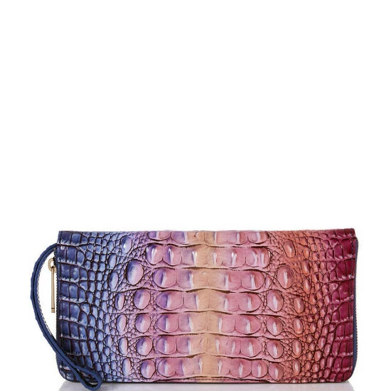 Brand new ???? BRAHMIN Ombre Melbourne Collection Skyler Travel Wallet Dreamer ???? 3 Brand new ???? BRAHMIN Ombre Melbourne Collection Skyler Travel Wallet Dreamer ????