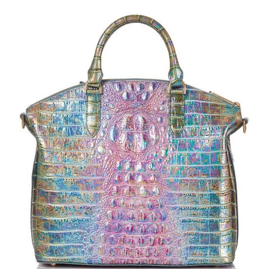 Promo ✨ BRAHMIN Delphine Collection Large Duxbury Satchel Bag Visionary ???? 4 Promo ✨ BRAHMIN Delphine Collection Large Duxbury Satchel Bag Visionary ???? - Image 2