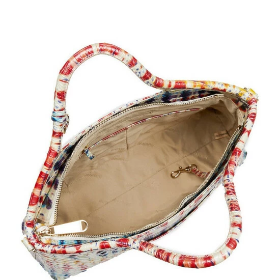 Cheapest ???? BRAHMIN Melbourne Collection Elaine Rainbow Print Satchel Bag Celebrate ✔️ 5 Cheapest ???? BRAHMIN Melbourne Collection Elaine Rainbow Print Satchel Bag Celebrate ✔️ - Image 3