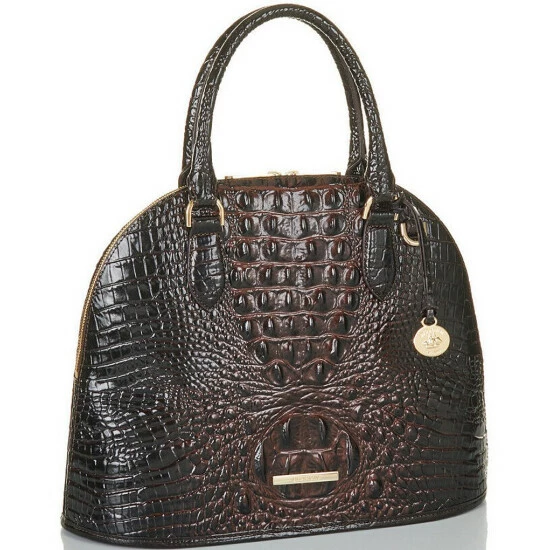 Flash Sale ✔️ BRAHMIN Ombre Melbourne Collection Georgina Satchel Bag Cocoa ⌛ 6 Flash Sale ✔️ BRAHMIN Ombre Melbourne Collection Georgina Satchel Bag Cocoa ⌛ - Image 4