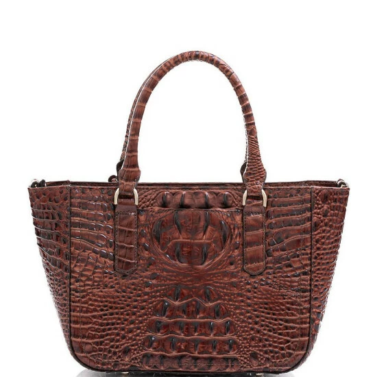 Best Sale ???? BRAHMIN Melbourne Collection Small Ashlee Satchel Bag Pecan ???? 4 Best Sale ???? BRAHMIN Melbourne Collection Small Ashlee Satchel Bag Pecan ???? - Image 2