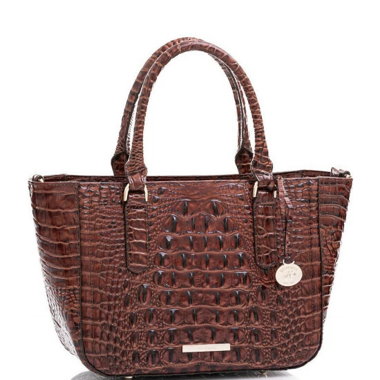 Best Sale ???? BRAHMIN Melbourne Collection Small Ashlee Satchel Bag Pecan ???? 6 Best Sale ???? BRAHMIN Melbourne Collection Small Ashlee Satchel Bag Pecan ???? - Image 4