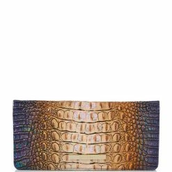 Brand new ???? BRAHMIN Ombre Mini Melbourne Collection Ady Wallet Bluestone ????