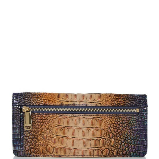 Brand new ???? BRAHMIN Ombre Mini Melbourne Collection Ady Wallet Bluestone ???? 4 Brand new ???? BRAHMIN Ombre Mini Melbourne Collection Ady Wallet Bluestone ???? - Image 2