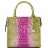 Best reviews of ???? BRAHMIN Ombre Melbourne Collection Small Caroline Satchel Bag Limeade ✨ -BRAHMIN Shop unnamed file 1181