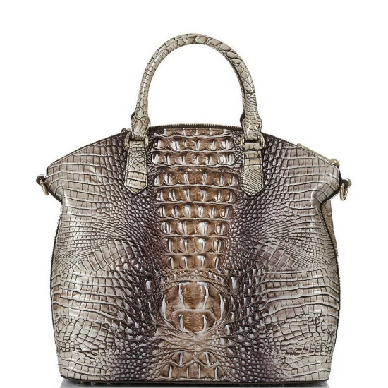 Budget ???? BRAHMIN Ombre Melbourne Collection Large Duxbury Satchel Bag Espresso ???? 4 Budget ???? BRAHMIN Ombre Melbourne Collection Large Duxbury Satchel Bag Espresso ???? - Image 2