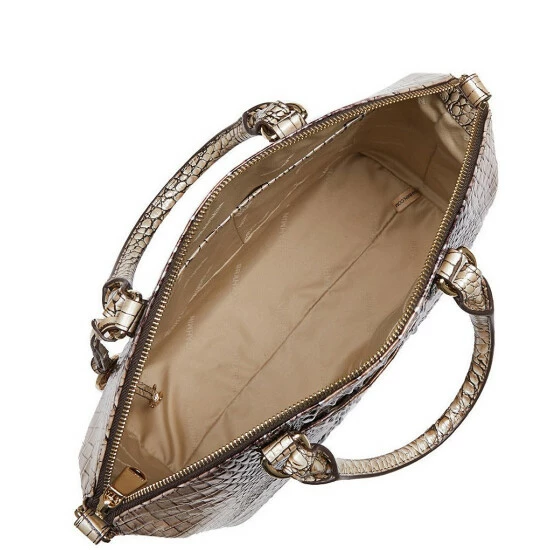 Budget ???? BRAHMIN Ombre Melbourne Collection Large Duxbury Satchel Bag Espresso ???? 5 Budget ???? BRAHMIN Ombre Melbourne Collection Large Duxbury Satchel Bag Espresso ???? - Image 3