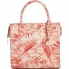 Flash Sale ???? BRAHMIN Melbourne Collection Small Pink Flamingo Caroline Crocodile-Embossed Leather Satchel Bag ???? -BRAHMIN Shop unnamed file 1215