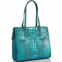 Hot Sale ???? BRAHMIN Melbourne Collection Tia Tote Bag Peacock ???? -BRAHMIN Shop unnamed file 1239