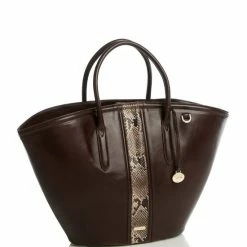 Best Sale ???? BRAHMIN Layton Collection Mira Snake Tote Bag Espresso ❤️ -BRAHMIN Shop unnamed file 1285