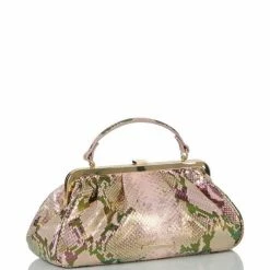 Cheapest ???? BRAHMIN Belladonna Collection Emmett Snake Print Leather Crossbody Bag Blush ⭐ -BRAHMIN Shop unnamed file 1301