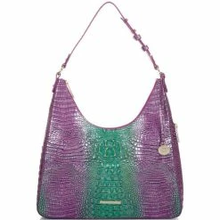 Deals ⭐ BRAHMIN Ombre Mini Melbourne Collection Tabitha Shoulder Bag Hyacinth ????