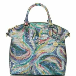 Buy ???? BRAHMIN Melbourne Collection Large Duxbury Satchel Bag Elope ❤️