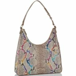 Wholesale ???? BRAHMIN Knightley Collection Tabitha Rainbow Snake Print Leather Shoulder Bag Multi ???? -BRAHMIN Shop unnamed file 1313