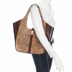 Cheap ???? BRAHMIN Bergamot Collection Carla Leopard Tote Bag Leopard Cub ???? -BRAHMIN Shop unnamed file 1365