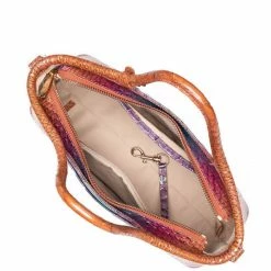 Promo ✔️ BRAHMIN Stellaris Collection Small Elaine Satchel Bag Multi ⭐ -BRAHMIN Shop unnamed file 1410