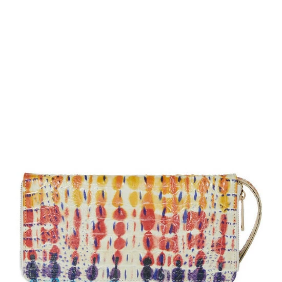 Best deal ???? BRAHMIN Melbourne Collection Skyler Rainbow Print Travel Wallet Celebrate ???? 4 Best deal ???? BRAHMIN Melbourne Collection Skyler Rainbow Print Travel Wallet Celebrate ???? - Image 2