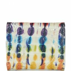 Deals ???? BRAHMIN Melbourne Collection Veronica Rainbow Print Tri-Fold Wallet Celebrate ⌛ -BRAHMIN Shop unnamed file 1444