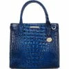 Outlet ⭐ BRAHMIN Melbourne Collection Small Caroline Crocodile Embossed Satchel Bag Sapphire ???? -BRAHMIN Shop unnamed file 1447