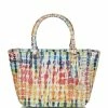 Brand new ???? BRAHMIN Melbourne Collection Small Ashlee Rainbow Print Satchel Bag Celebrate ???? -BRAHMIN Shop unnamed file 1464
