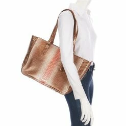 Brand new ???? BRAHMIN CocoBay Collection Ashlee Tote Bag Natural ???? -BRAHMIN Shop unnamed file 1471