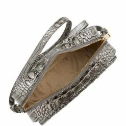 Promo ???? BRAHMIN Melbourne Collection Shea Crossbody Bag Steel ???? -BRAHMIN Shop unnamed file 148