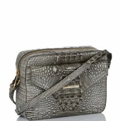 Promo ???? BRAHMIN Melbourne Collection Shea Crossbody Bag Steel ???? -BRAHMIN Shop unnamed file 149