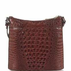 Outlet ???? BRAHMIN Melbourne Collection Katie Leather Crocodile-Embossed Crossbody Bag Black ???? -BRAHMIN Shop unnamed file 1520