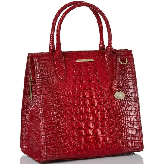 Flash Sale ❤️ BRAHMIN Melbourne Collection Caroline Satchel Bag Heartbreaker ???? 6 Flash Sale ❤️ BRAHMIN Melbourne Collection Caroline Satchel Bag Heartbreaker ???? - Image 4