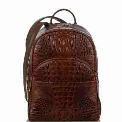 Promo ???? BRAHMIN Melbourne Collection Dartmouth Crocodile-Embossed ???? Backpack Black ???? -BRAHMIN Shop unnamed file 1531