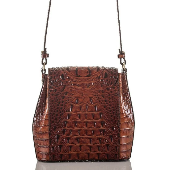 Best deal ???? BRAHMIN Melbourne Collection Margo Crocodile-Embossed Crossbody Bag Black ❤️ 5 Best deal ???? BRAHMIN Melbourne Collection Margo Crocodile-Embossed Crossbody Bag Black ❤️ - Image 3