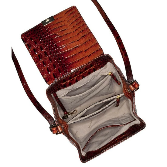 Best deal ???? BRAHMIN Melbourne Collection Margo Crocodile-Embossed Crossbody Bag Black ❤️ 6 Best deal ???? BRAHMIN Melbourne Collection Margo Crocodile-Embossed Crossbody Bag Black ❤️ - Image 4