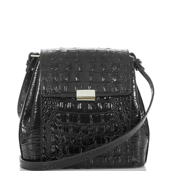 Best deal ???? BRAHMIN Melbourne Collection Margo Crocodile-Embossed Crossbody Bag Black ❤️ 8 Best deal ???? BRAHMIN Melbourne Collection Margo Crocodile-Embossed Crossbody Bag Black ❤️ - Image 6