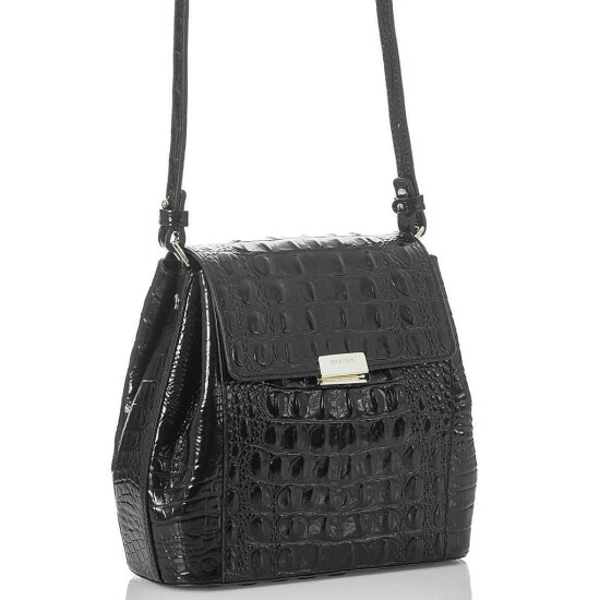 Best deal ???? BRAHMIN Melbourne Collection Margo Crocodile-Embossed Crossbody Bag Black ❤️ 9 Best deal ???? BRAHMIN Melbourne Collection Margo Crocodile-Embossed Crossbody Bag Black ❤️ - Image 7